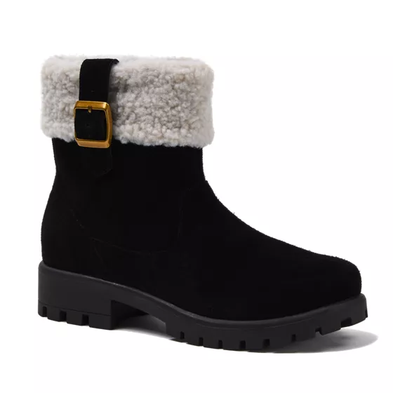 Women's Sherpa Lugged Boots - primary