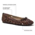 Women's Essential Leopard Ballet Flats, alternative image
