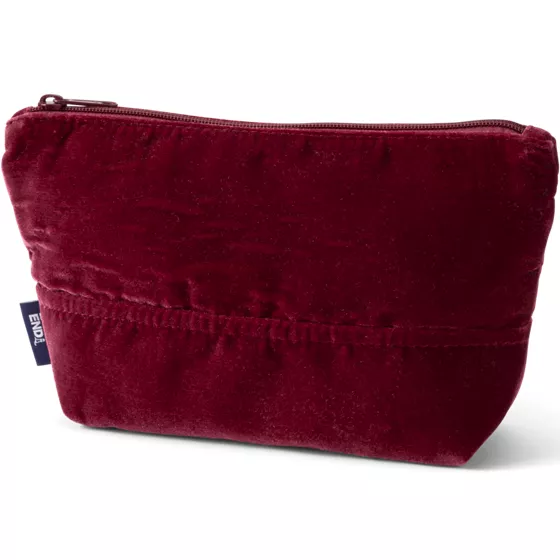 Zip Velvet Pouch - primary