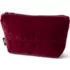 Zip Velvet Pouch, Front