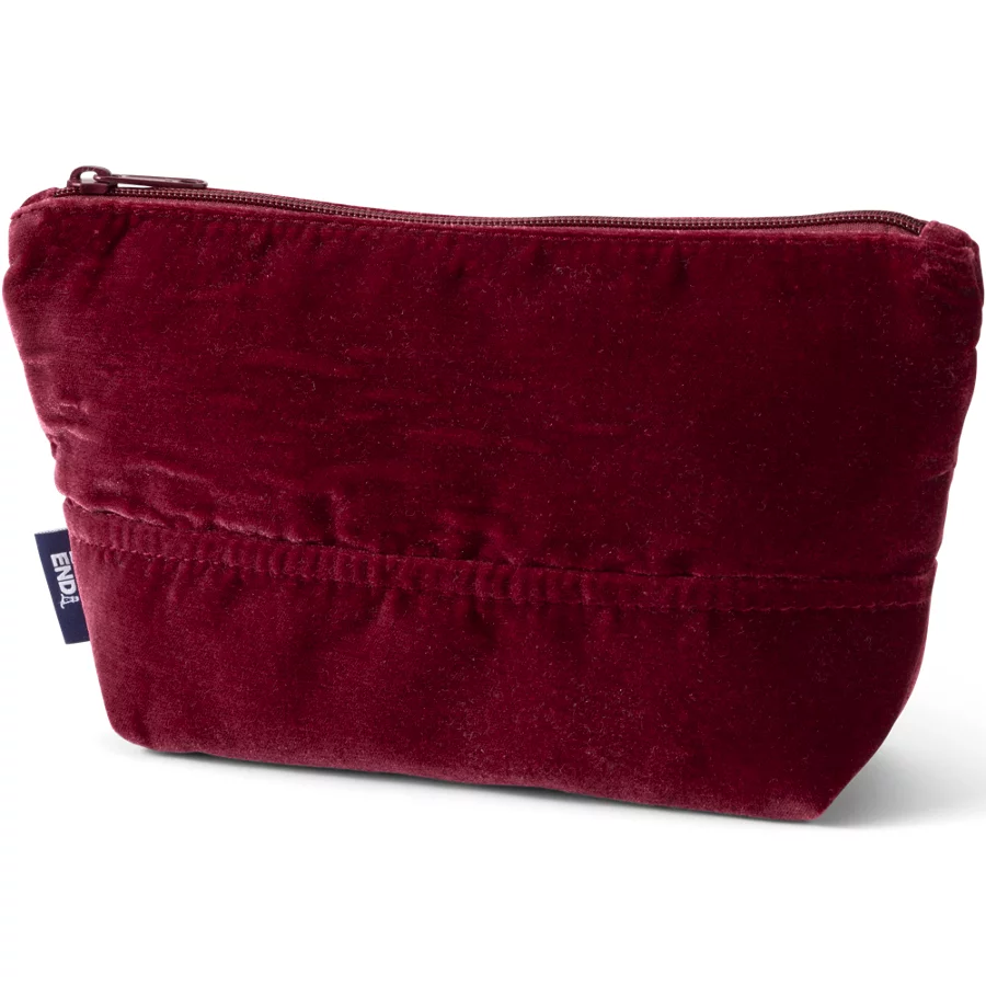 Zip Velvet Pouch view 2