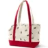 Printed Canvas Dog Tote Carrier, Back