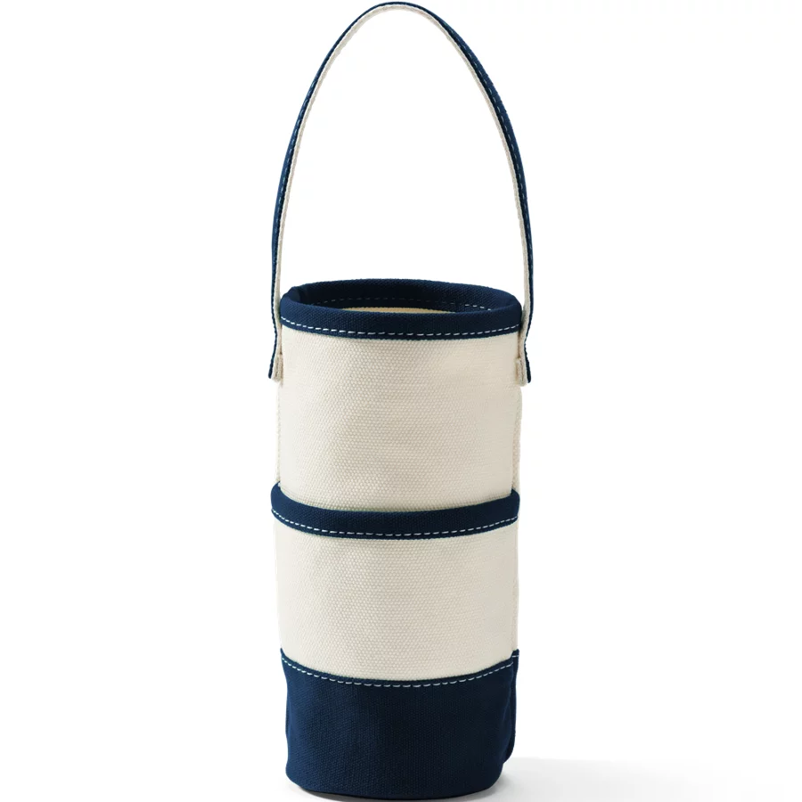 Canvas Wine Bottle Tote view 2