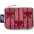 Beaded Canvas Coin Pouch, Front