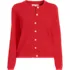 Women's CashTouch Crew Neck Cardigan Sweater, Front