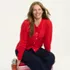 Women's CashTouch Crew Neck Cardigan Sweater, alternative image