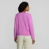 Women's CashTouch Crew Neck Cardigan Sweater, Back