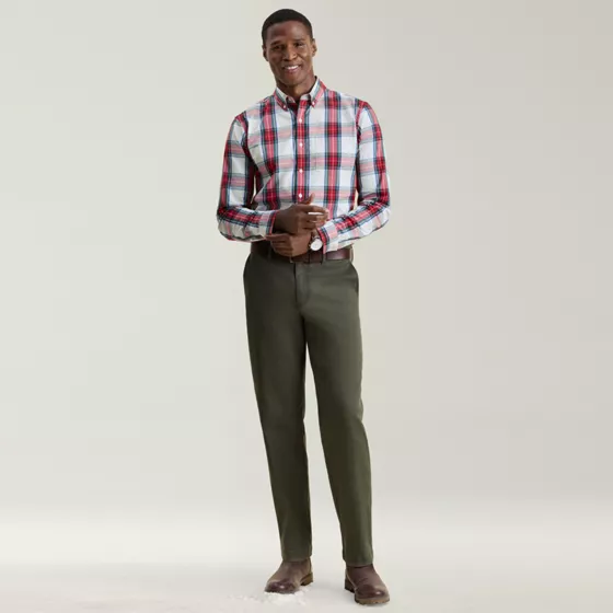 Men's Knockabout Comfort Waist Traditional Fit Chino Pant - primary