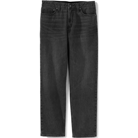 Men's Tall Stretch Comfort Waist Traditional Fit Washed Black Jean - primary
