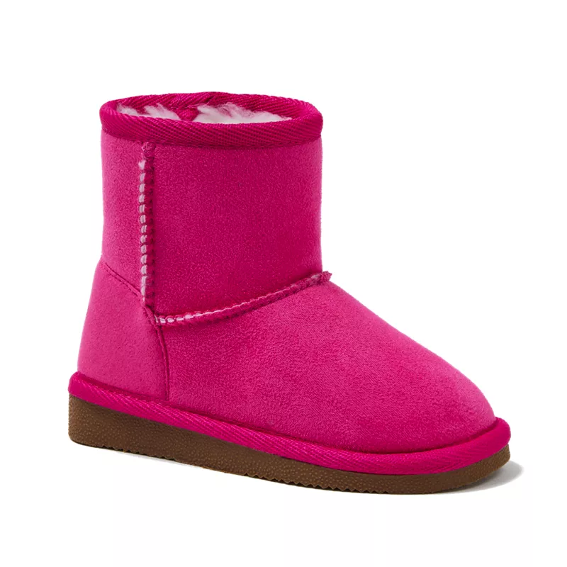 Toddlers Sherpa Lined Boots, alternative image