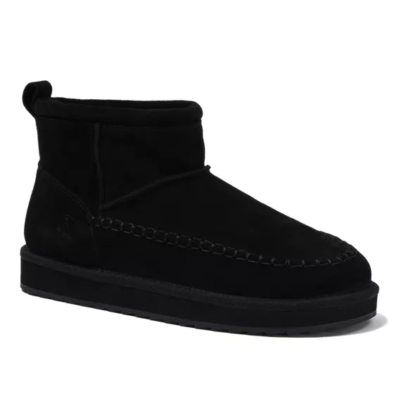Men's Suede Moc Toe Boots - primary