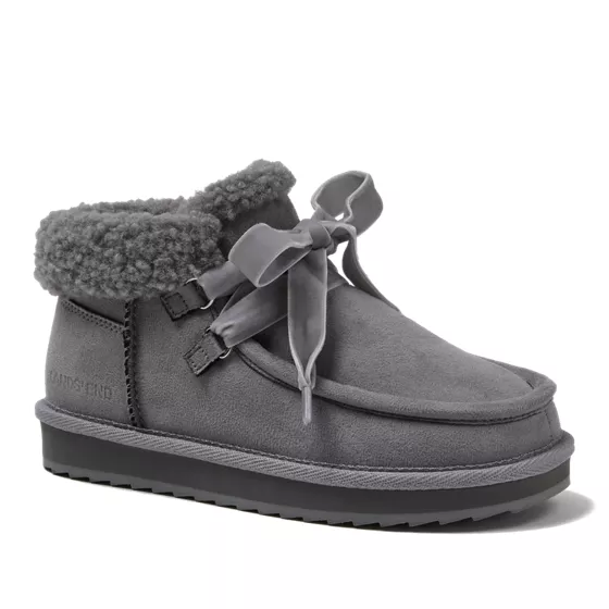 Kids Lace Up Chukka Booties - primary