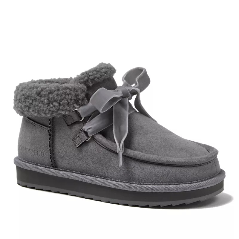 Kids Lace Up Chukka Booties, alternative image