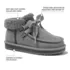 Kids Lace Up Chukka Booties, alternative image