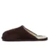 Men's Suede Shearling Lined Slippers, alternative image