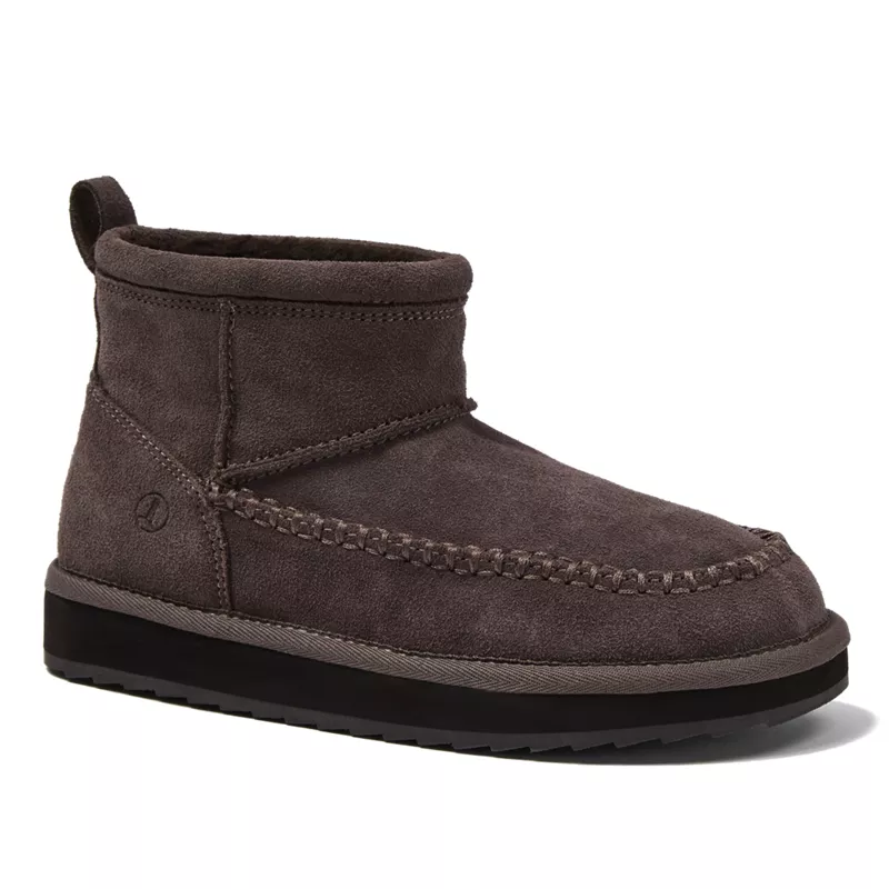 Women's Suede Moc Toe Boots, alternative image