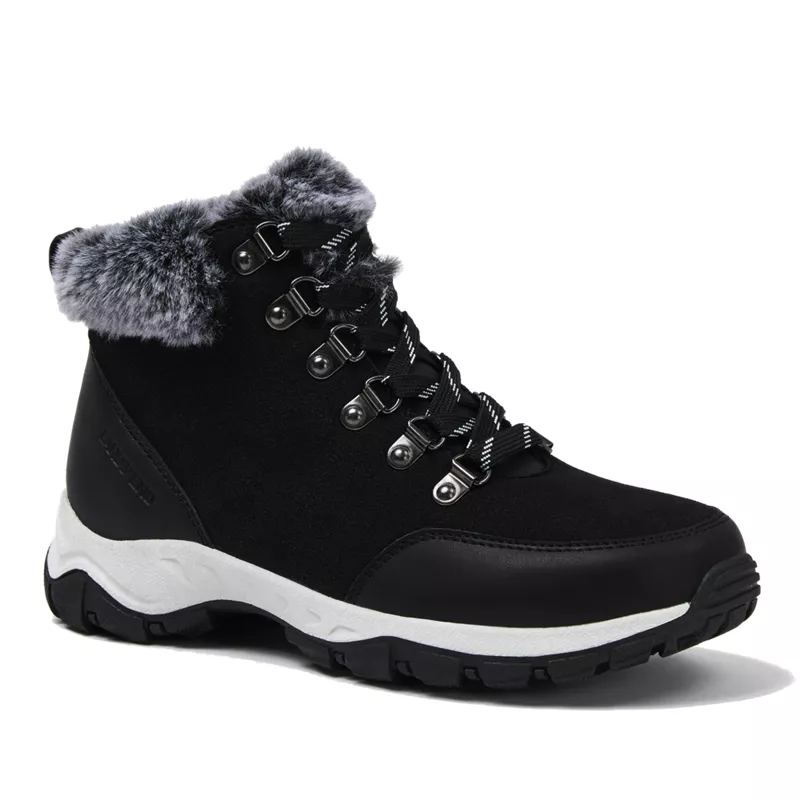 Women's Faux Fur Hiker Booties, alternative image