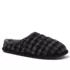 Men's Quilted Flannel Slippers, alternative image