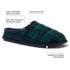 Men's Quilted Flannel Slippers, alternative image