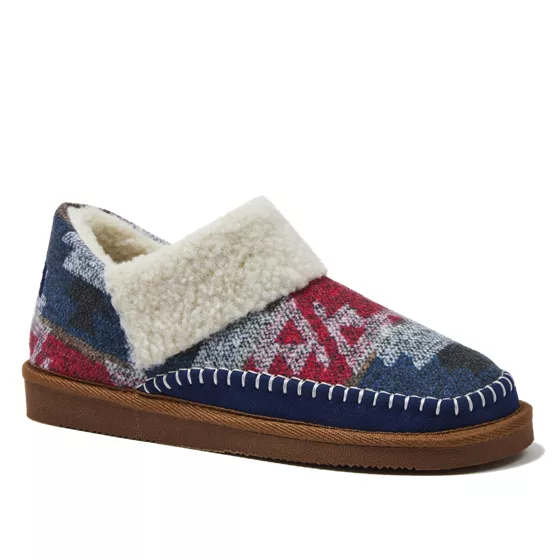 Women's Cozy Knit Bootie Slippers - primary