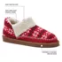 Women's Cozy Knit Bootie Slippers, alternative image