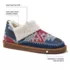Women's Cozy Knit Bootie Slippers, alternative image