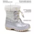 Toddlers Winter Waterproof Snow Boots, alternative image