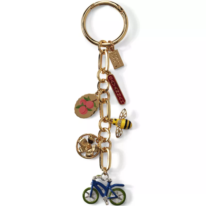 Savannah Bag Charm, Front