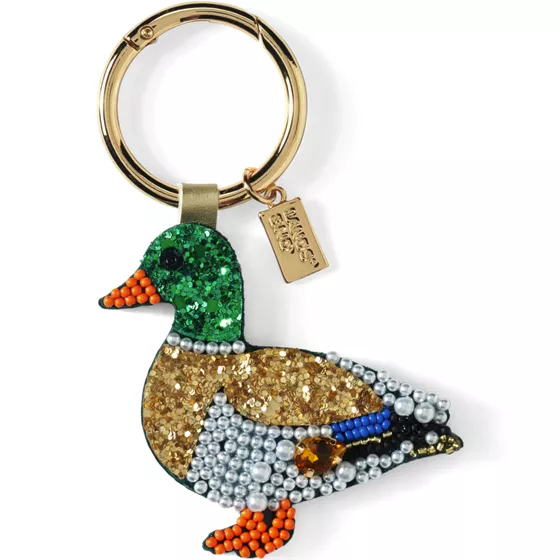 Duck Beaded Bag Charm - primary