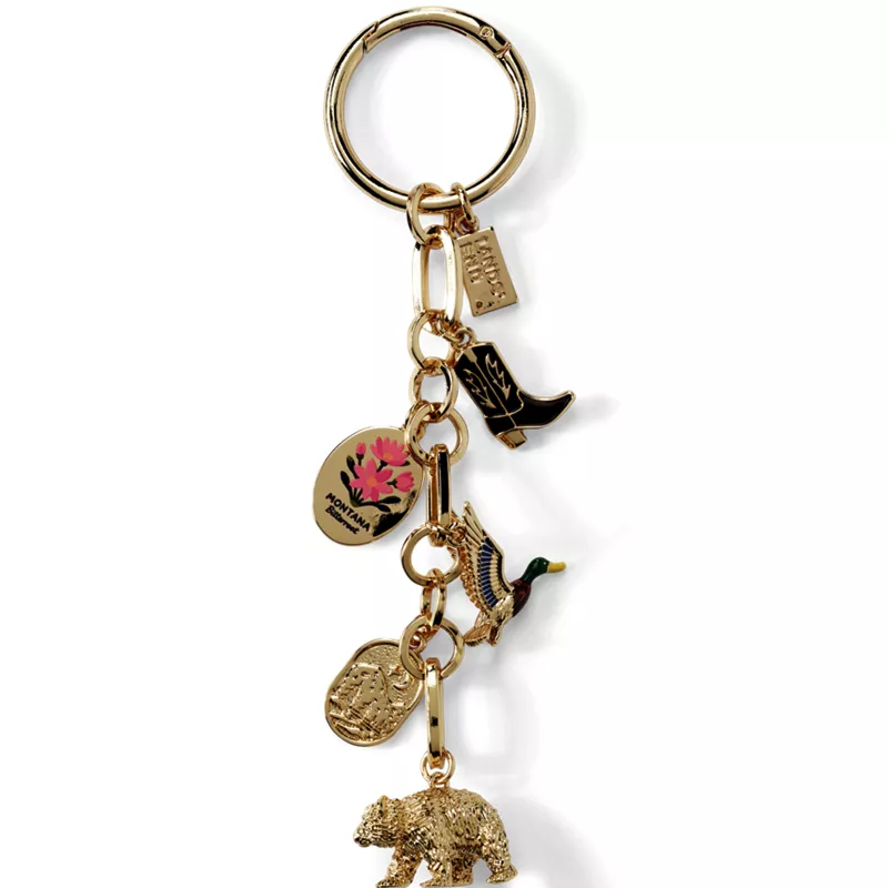 Montana Bag Charm, Front