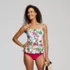 Women's Full Coverage Underwire Peplum Tankini Top, alternative image