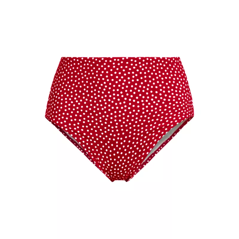 Women's Plus Size Smoothing High Rise Swim Bottoms, Front