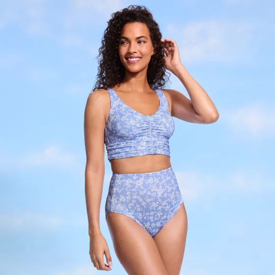 Women's Smoothing High Rise Swim Bottom - primary