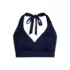 Women's Full Coverage Halter Bikini Top, Front