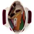 Small Velvet Open Top Canvas Tote, alternative image