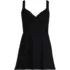 Womens Sweetheart Underwire Wrap Swim Dress, Front