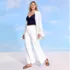 Women's SunShade UPF50 Wide Leg Swim Cover Up Pants, alternative image