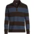 Men's Bedford Rib Casual Quarter Zip Pullover Sweater , Front