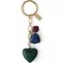 Multi Hearts Bag Charm, Front