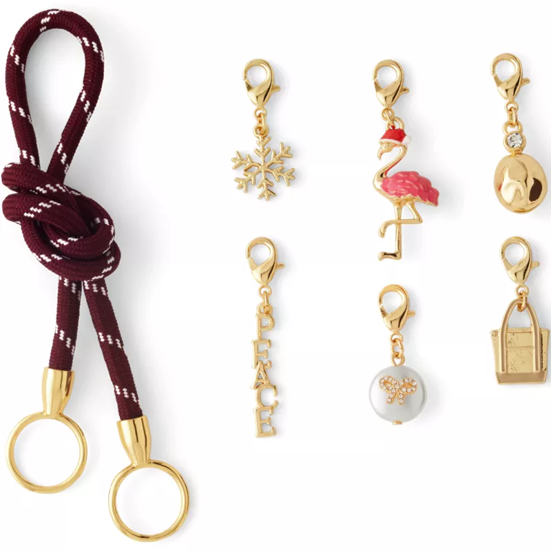 7 Day Advent Bag Charm, Front