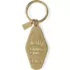 Hotel Key Bag Charm, Back