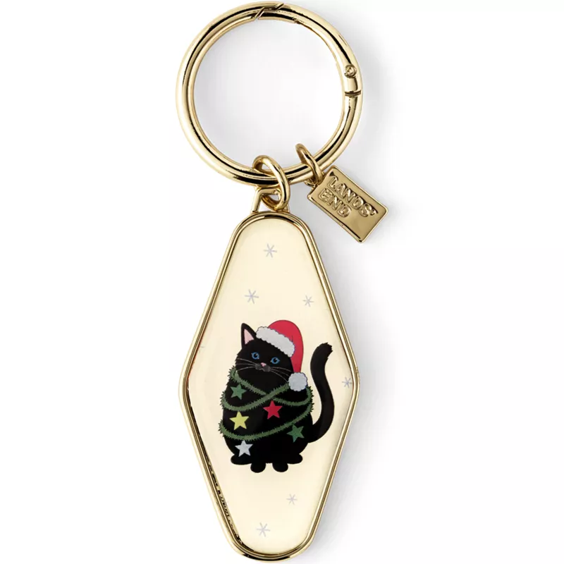 Hotel Key Bag Charm, Front