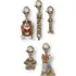 Holiday Dogs 5 Pack Charms, Front