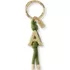 Gold Letter A Bag Charm, Front