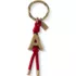 Gold Letter A Bag Charm, Front