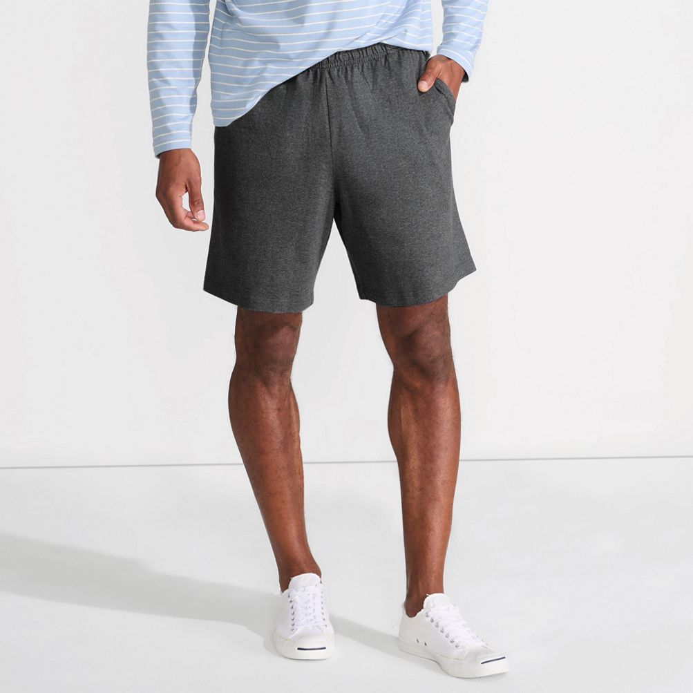 Men s Jersey Knit Shorts Lands End