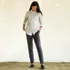Women's Tall Sport Knit High Rise Corduroy Pants, alternative image
