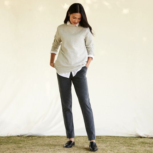 sachin and babi light blue dress Women's Gray Pants main image 1