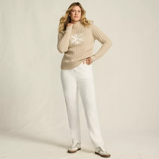 Women's Sport Knit High Rise Corduroy Pants - primary