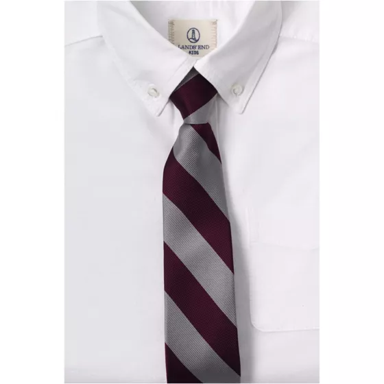 Kids Stripe Pre Tied Tie - primary